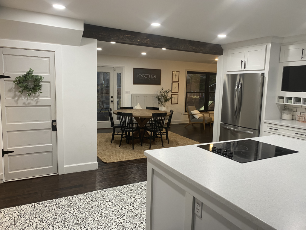 Open Concept Kitchen & Dining Area Renovation